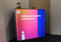 Mostrador Led Eventos impreso