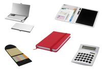 Serigrafia libretas boligrafos calculadoras Optimae