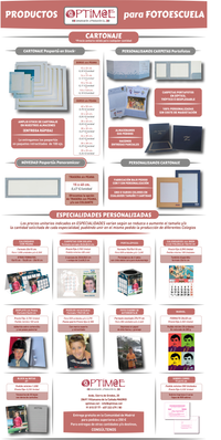 FOTOESCUELA PRODUCTOS OPTIMAE