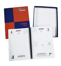 Imprenta Agenda y caja personalizadas Optimae