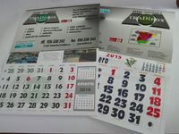 calendario pared diferentes personalizaciones optimae