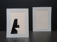 Paspartu personalizado diseño maquetacion Optimae